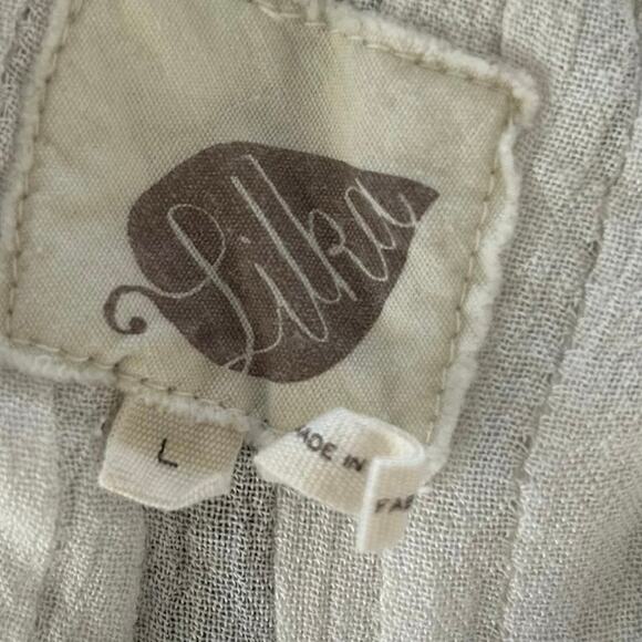 Lilka Anthropologie Women Sleeveless Tank Top Boho Made in India White Large - Picture 5 of 9